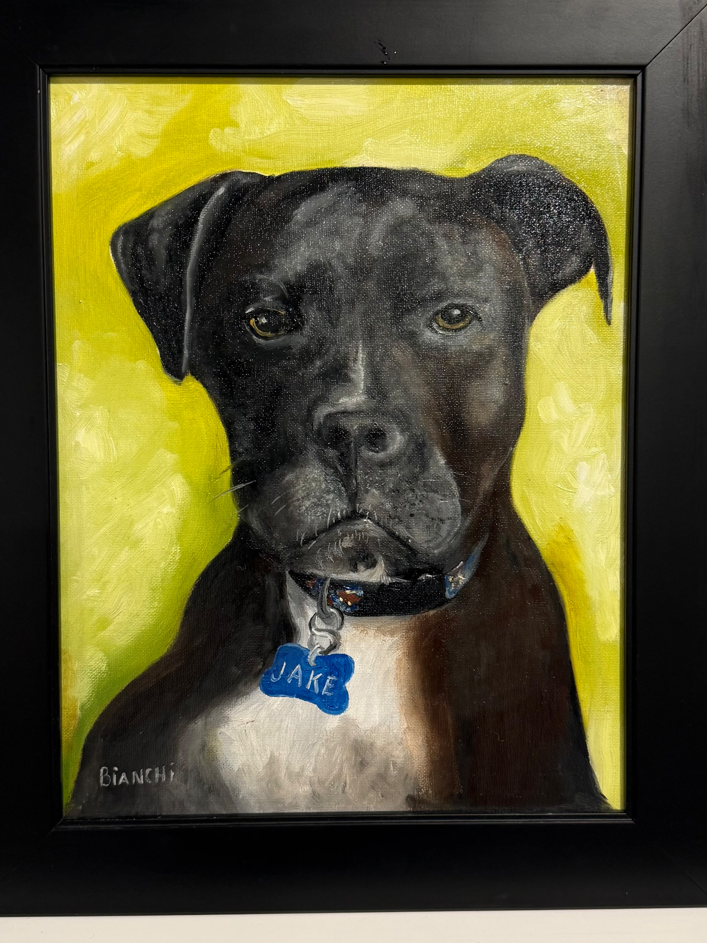 Jake, Oil on canvas, framed, 2024
