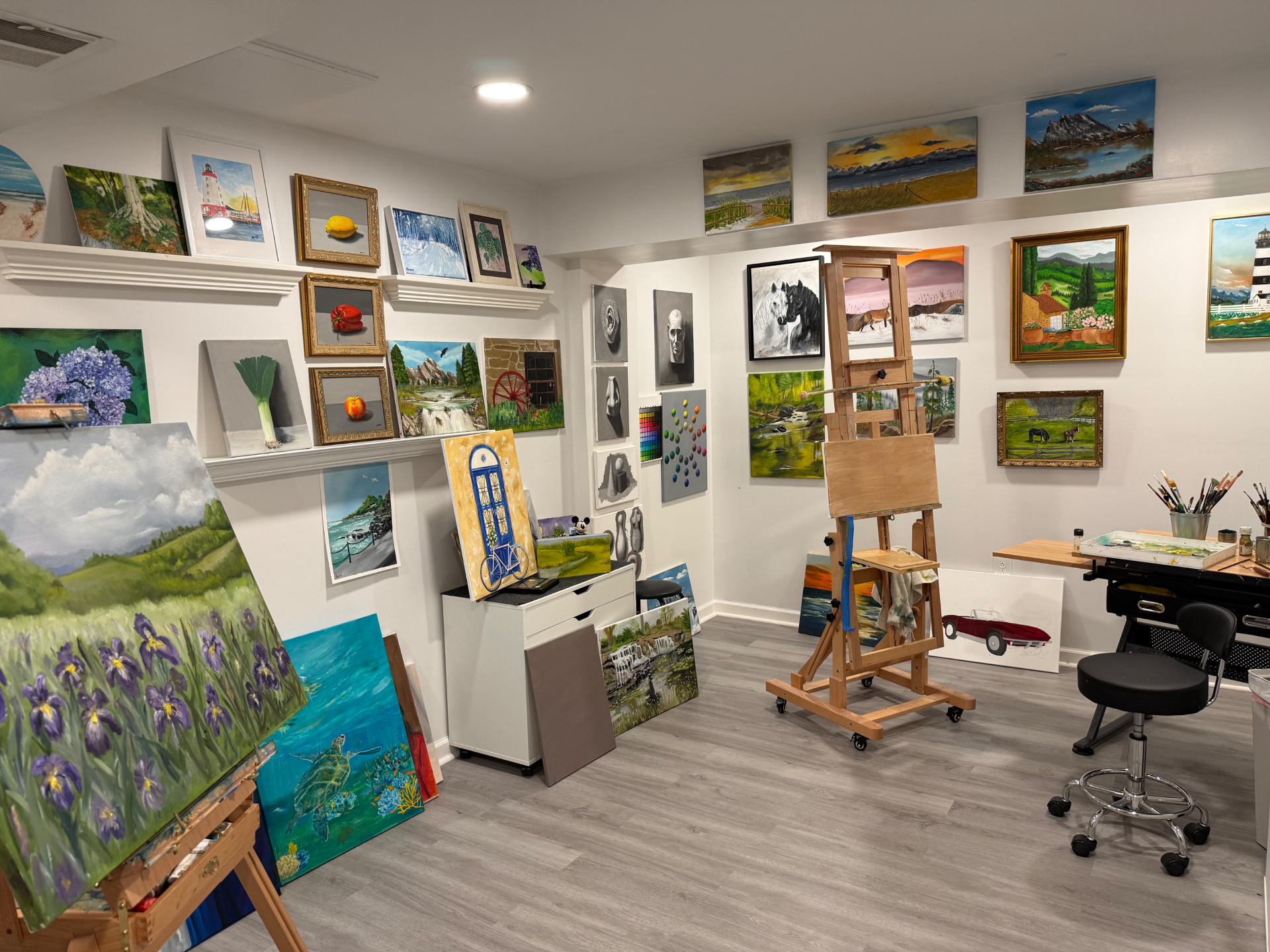 My Studio, Studio photograph, 2024